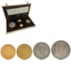 1975 San Marino Gold/Silver Antiqued State Seals 4-Medal Set