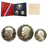 1976-S Bicentennial Silver Proof 3-Coin Set (Booklet, w/COA)