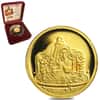 1/4 oz Rarities Mint Gold Snow White Witch Round 50th Ann.