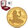 1/4 oz Proof Gold Snow White Disney Round (w/Box & COA)