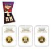2008 GB UK Olympics Handover Gold/Silver 3-Coin Set NGC PF 69