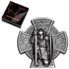 2019 Isle of Man 3 oz Antiqued Silver Manannan Coin