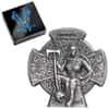 2020 Isle of Man 3 oz Antiqued Silver Boudica Warrior Queen Coin