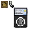 2021 1 oz Platinum Barbers' Morgan Dollar NGC PF 70 Smithsonian