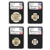 2022 1.85 oz Gold Eagle 4-Coin Set NGC MS 70 FD (Boehner Sign)