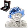 2022 Barbados 5 oz Silver Queen Elizabeth II Shaped Coin