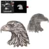 2022 Chad 1 oz Silver American Eagle Shaped High Relief Coin .999 Fine (w/Box)