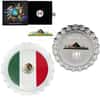 2022 Chad 6 gram World Landmarks - Mexico Bottle Cap Proof Silver Coin .999 Fine (w/Box)