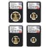 2022-W 1.85 oz Proof Gold Eagle 4-Coin Set NGC PF 70 FD (Boehner Sign)