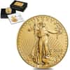 2022-W 1 oz $50 Burnished Gold American Eagle (w/Box & COA)