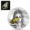 2023 Cook Islands 2 oz Silver Kiss the Frog Eye of a Fairytale Coin