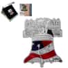 2023 Solomon Islands 2 oz Silver Liberty Bell Shaped Coin