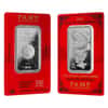 2024 1 oz PAMP Suisse Lunar Dragon Silver Bar (in Assay)