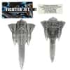 2024 Chad 2 oz Silver Fighter Jet Antiqued Shaped Coin .999 Fine