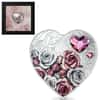2024 Cook Islands 20 gram Proof Silver Brilliant Love Roses Coin