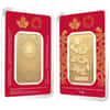 2025 1 oz Royal Canadian Mint RCM Lunar Snake Gold Bar .9999 Fine (in Assay)