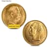 20 Kroner Denmark Gold Coin AGW .2593 oz AU/BU (Random Year)