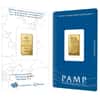 NOT VERISCAN - 2.5 gram Gold Bar PAMP Suisse Lady Fortuna .9999 Fine (In Assay)