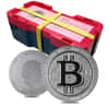 Monster Box of 250 - 2022 Niue 1 oz Bitcoin Silver Coin .9999 Fine BU (10 Rolls of 25)