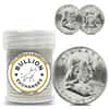$10 Face Value 1954-S Franklin Half Dollars 90% Silver 20-Coin Roll (BU)