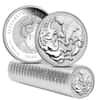 Roll of 20 - 2020 1 oz Silver Australian Bull and Bear Coin Perth Mint .9999 Fine BU In Cap (Tube,Lot of 20)