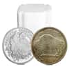 Roll of 20 - 1 oz Silver Generic Rounds .999 Fine (Varied Condition)