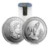 Tube of 30 - 2015 Canada 3/4 oz Grey Wolf Silver Coin .9999 Fine BU