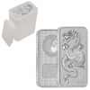 Tube of 20 - 1 oz Perth Mint Lunar Dragon Silver Bar .9999 Fine
