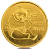 1982 1/4 oz Chinese Gold Panda .999 Fine (Scruffy)