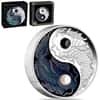 2024 5 oz Proof Silver Yin Yang Koi Coin with Pearls Perth Mint
