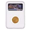 AH 984 (1576) India Mughal Empire Akbar Gold Mohur NGC UNC Details