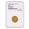AH 984 (1576) India Mughal Empire Akbar Gold Mohur NGC UNC Details