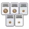 2010 British Sovereign 5-Coin Gold Proof Set NGC PF 69 Ultra Cameo