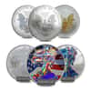 1 oz Silver American Eagle $1 Holographic Coin (Random Year)