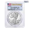 2021-W 1 oz Proof Silver American Eagle Type 2 PCGS PF 69 FS