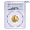 2021 1/4 oz Gold American Eagle Type 2 PCGS MS 69 FDOI