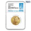 2021 1/2 oz Gold American Eagle Type 2 NGC MS 69 FDOI