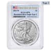 2021-W 1 oz Burnished Silver American Eagle Type 2 PCGS SP 70 FDOI
