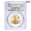 2021-W 1/2 oz $25 Proof Gold American Eagle Type 2 PCGS PF 69 FDOI DCAM
