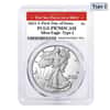 2021-S 1 oz Proof Silver American Eagle Type 2 PCGS PF 70 FDOI (SF Label)