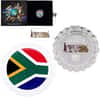 2021 Chad 6 gram World Landmarks - South Africa Bottle Cap Proof Silver Coin .999 Fine (w/Box)