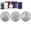 2022 Canada 3 oz Tribute To An Extraordinary Life Queen Elizabeth II Silver 3-Coin Set .9999 Fine (w/Box & COA)