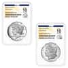 2023-S Morgan / Peace Silver Dollar Proof 2-Coin Set NGCX PF 10 ER (Morgan/Peace Label)
