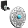 2024 Canada 1 oz Transcendence and Tranquility Canada's Diversity Silver Coin (Turquoise)