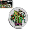 2024 1 oz Tuvalu Teenage Mutant Ninja Turtles™ 40th Ann. Colorized Silver Coin