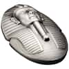 2022 3 oz Silver Mask of Tutankhamun 100th Ann 3D Shaped Coin Djibouti .999 Fine (w/Box & COA)