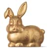 2023 1 oz Gilded Silver Lunar Year of The Rabbit Shaped Coin Mongolia .999 Fine (w/Box & COA)