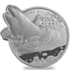 2022 2 oz Silver Killer Whale - Ocean Predators Solomon Islands $5 Coin .9999 Fine (w/Box & COA)