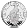 2021 Great Britain 1 Kilo Proof Silver Queen's Beasts White Greyhound of Richmond Coin .999 Fine (w/Box & COA)