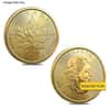 1 oz Canadian Gold Maple Leaf Single Sourced (Random Year)
